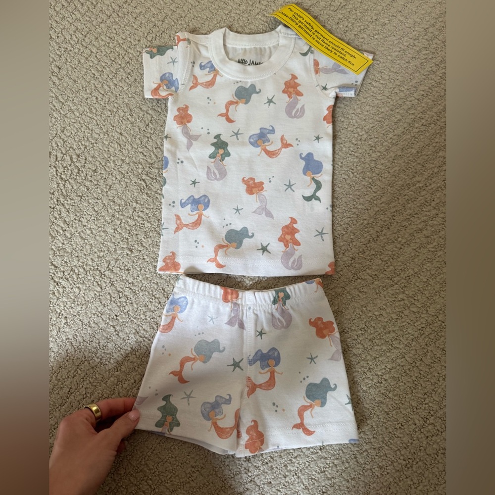 BNWT Little James Mermaid Set